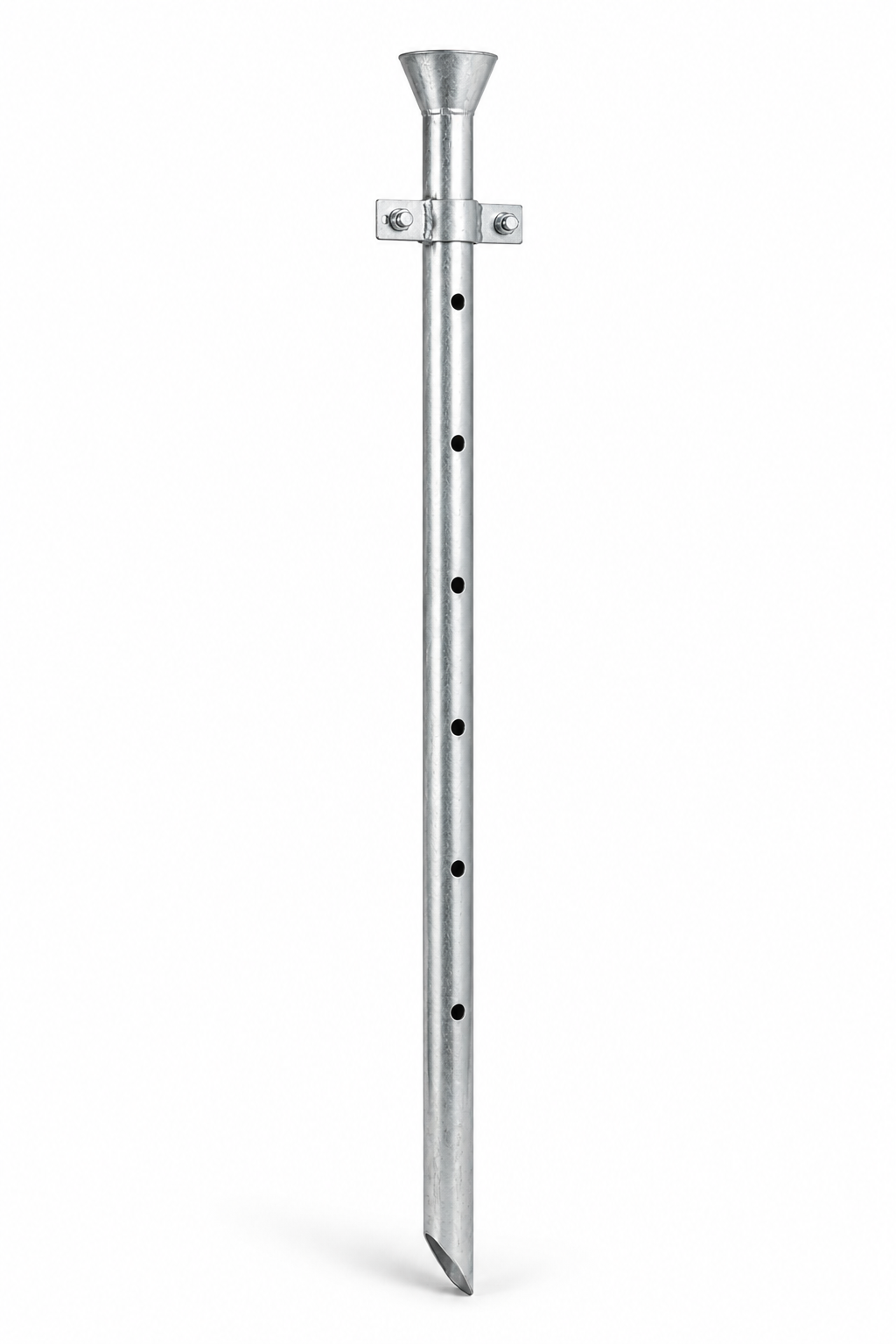 Pipe Earthing Electrode with Clamp & Funnel (GI / HDGI)